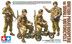 Bild von Tamiya British Paratroopers & small Motorcycle Set WWII Modellbau Set 1:35 Military Miniature Series No. 337